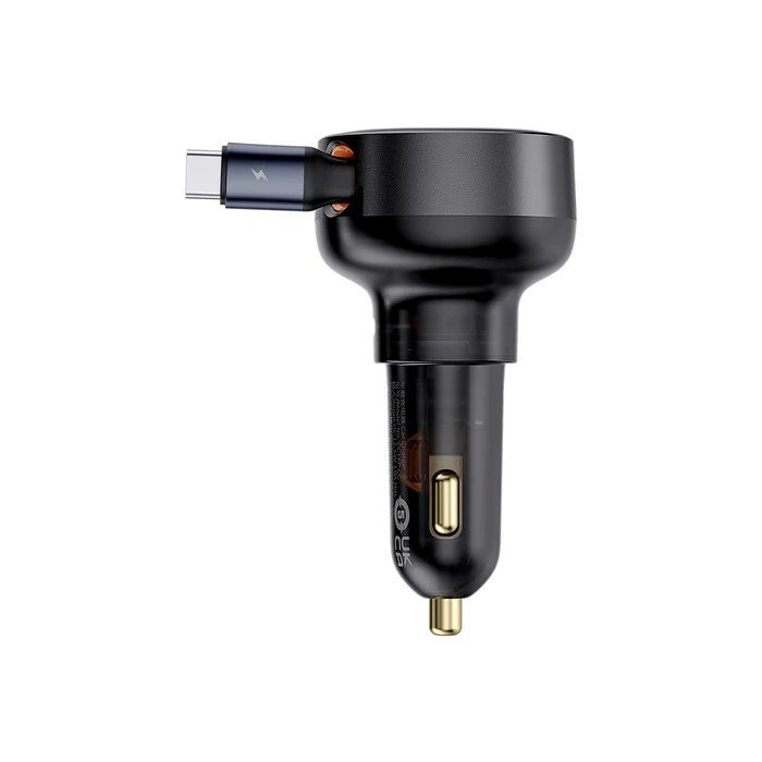 Baseus Enjoyment Pro Nabíječka do Auta USB-C 60W Cluster Black - obrázek č. 3
