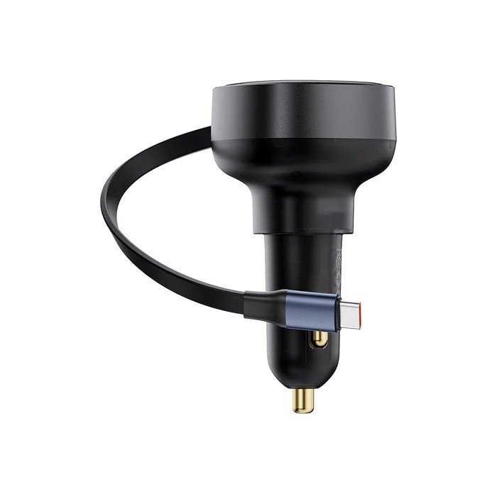 Baseus Enjoyment Pro Nabíječka do Auta USB-C 60W Cluster Black - obrázek č. 1