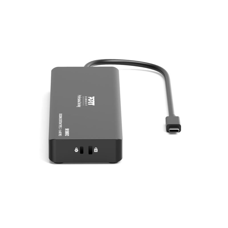 PORT CONNECT Univerzální cestovní dokovací stanice USB-C, 1× 4K  /  3× Full HD - obrázek č. 2