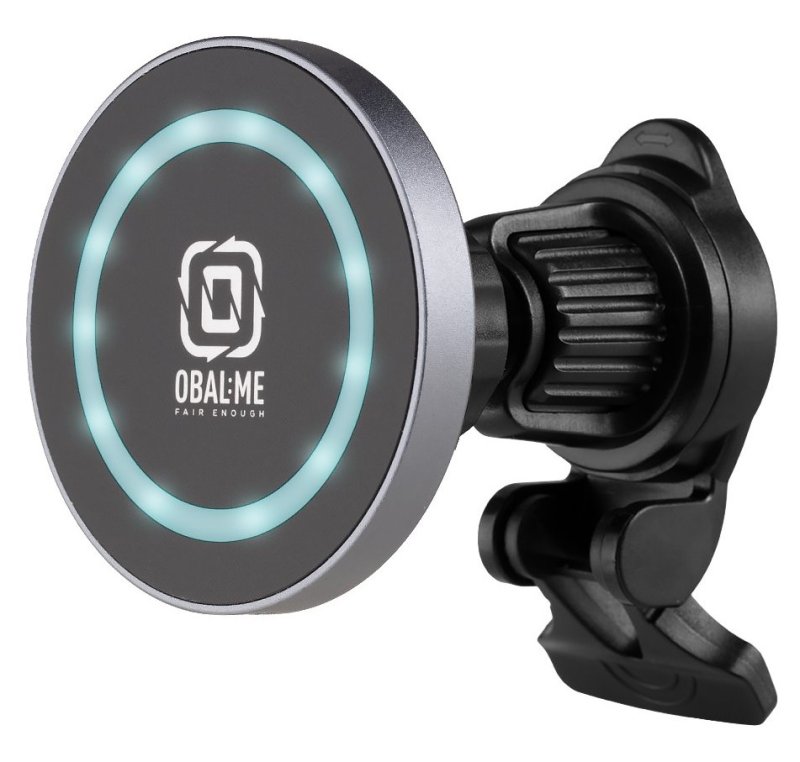 OBAL:ME MagNetix Aura Bezdrátový Nabíjecí Držák do Auta 15W Black - obrázek produktu