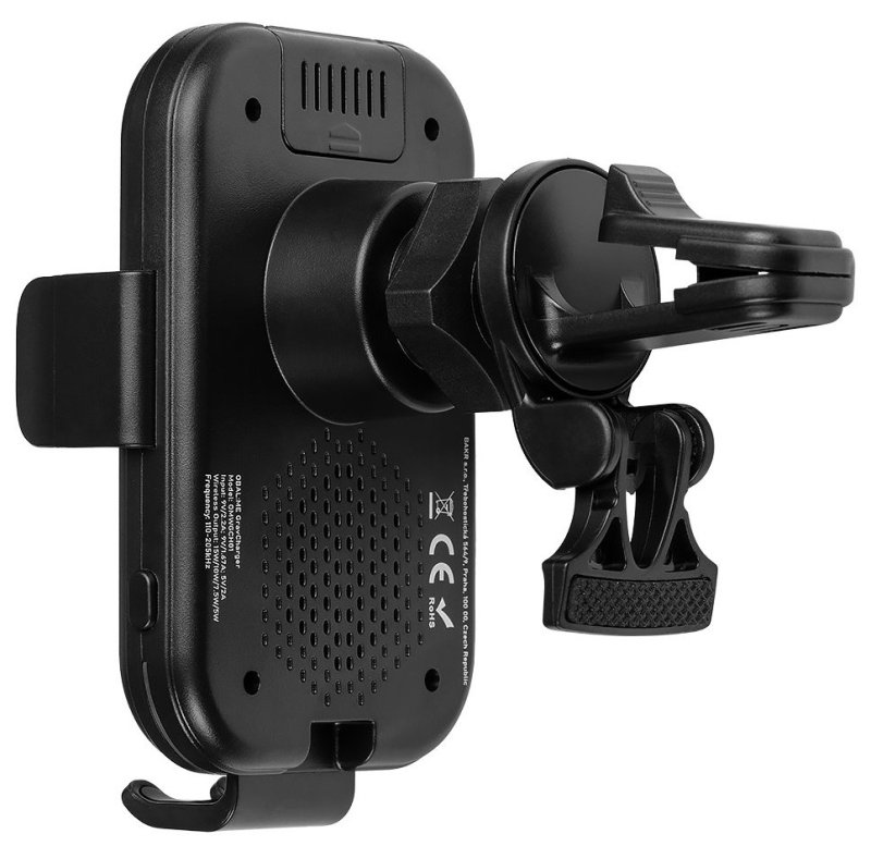 OBAL:ME GravCharger Bezdrátový Nabíjecí Držák do Auta 15W Black - obrázek č. 3