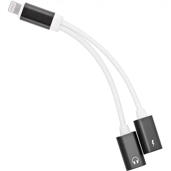 PremiumCord Adapter Lightning na 3,5mm jack audio + Lightning charging - obrázek produktu