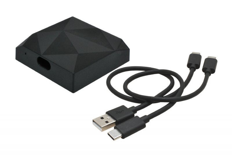 Adaptér pro bezdrátový Apple CarPlay do auta s jednotkou podporující Car Play s připojením kabelem - obrázek produktu