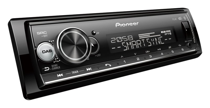 Pioneer MVH-S520DAB USB, Bluetooth, DAB+, měnitelné podsvícení - obrázek č. 1