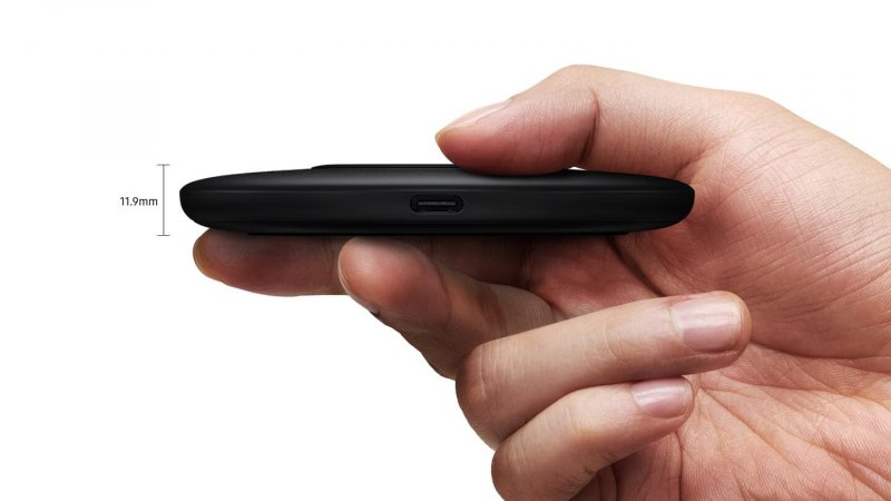 Samsung Bezdrátova nabíjecí podložka EP-P110,Black - obrázek č. 1