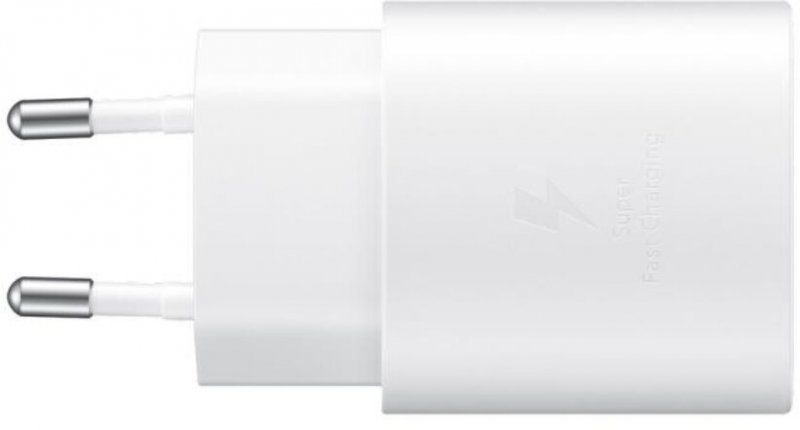 Samsung Napájecí adaptér s rychlonabíjením (25W), bez kabelu v balení, White - obrázek produktu