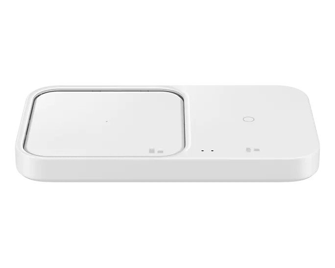 Samsung Duální bezdrátová nabíječka (15W), bez kabelu v balení White - obrázek produktu