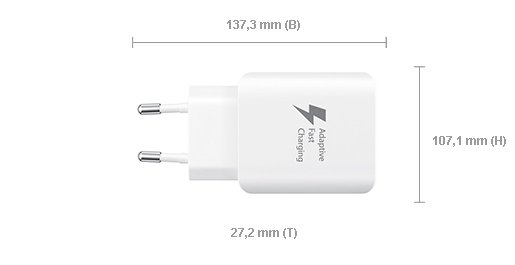 Samsung nabíječka EP-TA300C, 25W White - obrázek č. 2