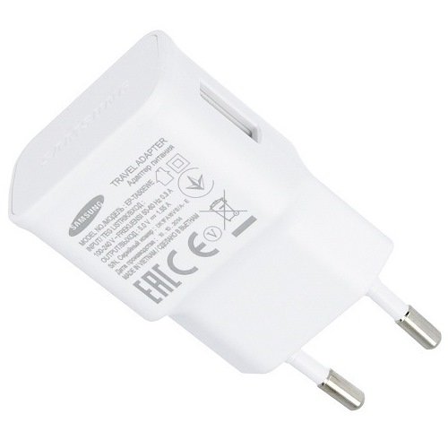 Samsung USB EP-TA50EWE dobíječ bez kab. White Bulk - obrázek produktu