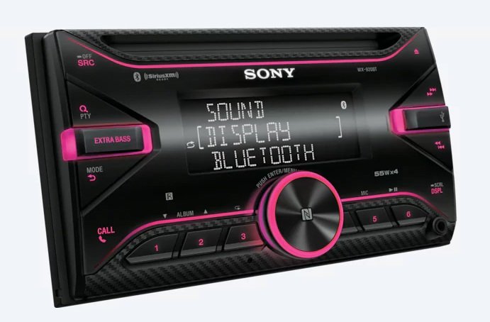 Sony CD receiver WX-920BT, BT,NFC - obrázek produktu