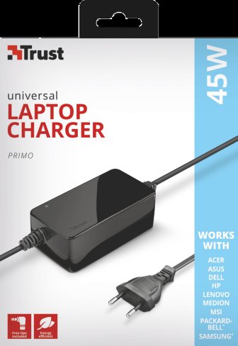 TRUST 45W PRIMO Laptop Charger - obrázek č. 1