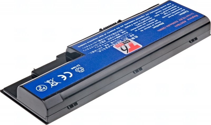 Baterie T6 power Acer Aspire 5310, 5520, 5720, 5920, 7720, TravelMate 7530 serie, 6cell, 5200mAh - obrázek č. 1