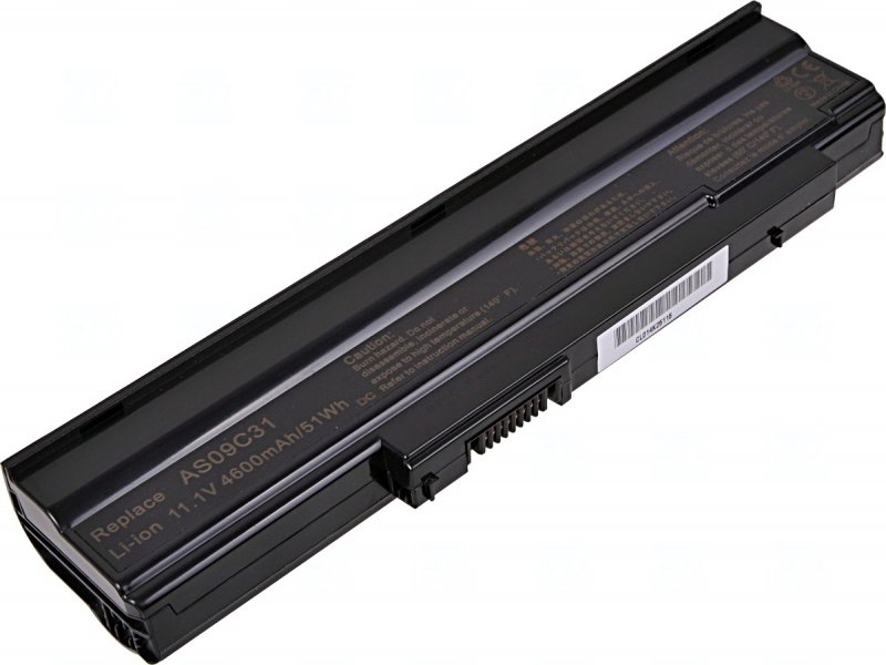 Baterie T6 power Acer Extensa 5235, 5635, eMachines E528, E728, 5200mAh, 58Wh, 6cell - obrázek produktu