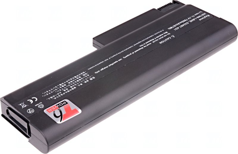 Baterie T6 power HP Compaq 6530b, 6730b, 6930b, ProBook 6440b, 6450b, 6540b, 6550b, 9cell, 7800mAh - obrázek č. 1