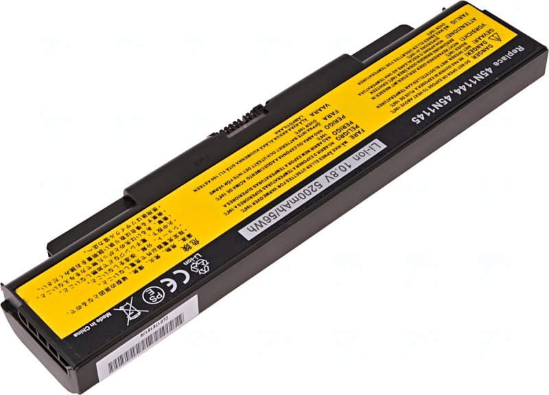 Baterie T6 Power Lenovo ThinkPad T440p, T540p, W540, L440, L540 serie, 5200mAh, 56Wh, 6cell - obrázek č. 1