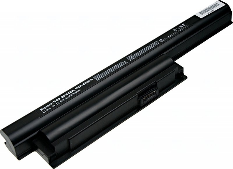 Baterie T6 power Sony Vaio VPC-CA, VPC-CB, VPC-EG, VPC-EH, VPC-EJ, VPC-EL serie, 6cell, 5200mAh - obrázek produktu