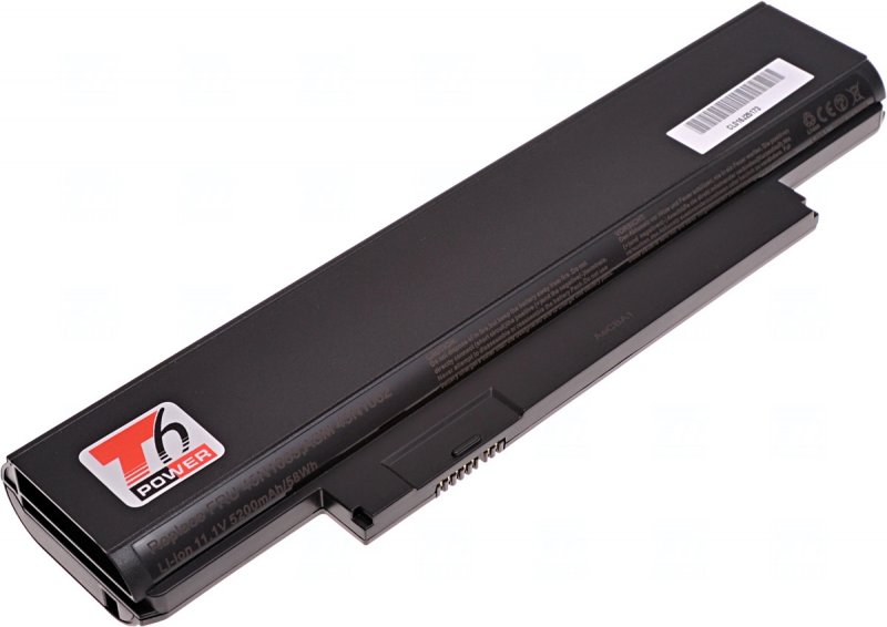 Baterie T6 Power Lenovo ThinkPad Edge E130, E135, E330, E335, 5200mAh, 58Wh, 6cell - obrázek produktu