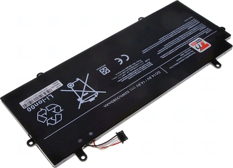 Baterie T6 Power Toshiba Portege Z30-A, Z30-B, Z30T-A, Z30T-B, Z30-C, 3380mAh, 52Wh, 4cell, Li-pol - obrázek č. 1
