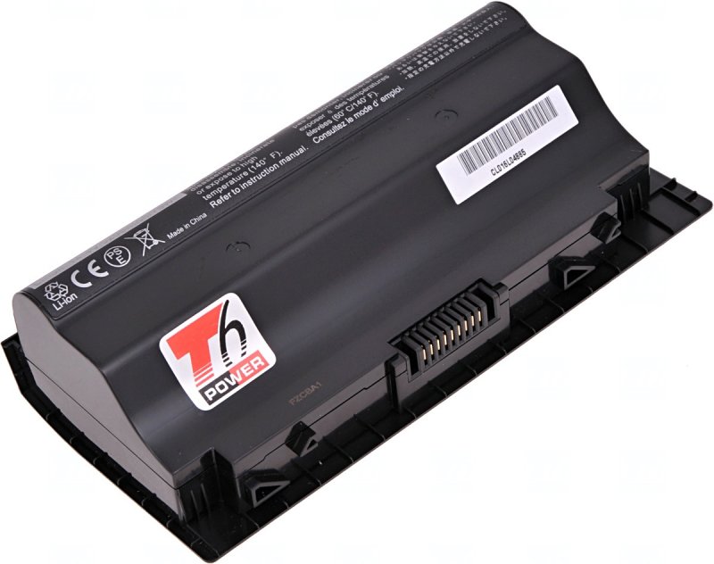 Baterie T6 power Asus G75V, G75VM, G75VW, 5200mAh, 75Wh, 8cell - obrázek produktu