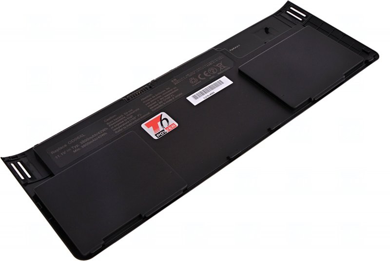 Baterie T6 Power HP EliteBook Revolve 810 G1, 810 G2, 810 G3, 3980mAh, 44Wh, 6cell, Li-pol - obrázek č. 1