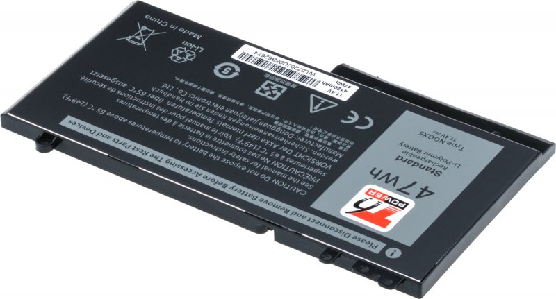 Baterie T6 Power Dell Latitude E5270, E5470, 4120mAh, 47Wh, 3cell, Li-pol - obrázek č. 1