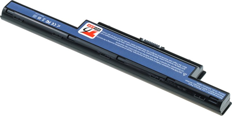 Baterie T6 Power pro Acer Aspire V3-771, V3-772G, TravelMate P643-M, P273-M, 5200mAh, 56Wh, 6cell - obrázek č. 1