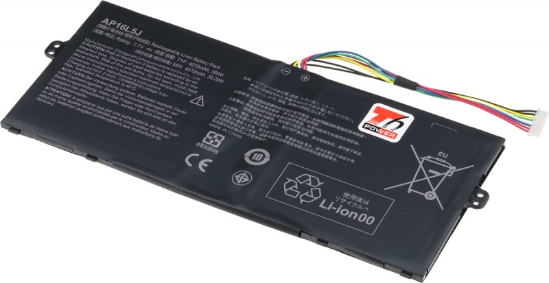 Baterie T6 Power Acer Switch SW312-31, Swift SF514-52T, Spin SP111-32N, 4670mAh, 36Wh, 2cell, Li-pol - obrázek produktu