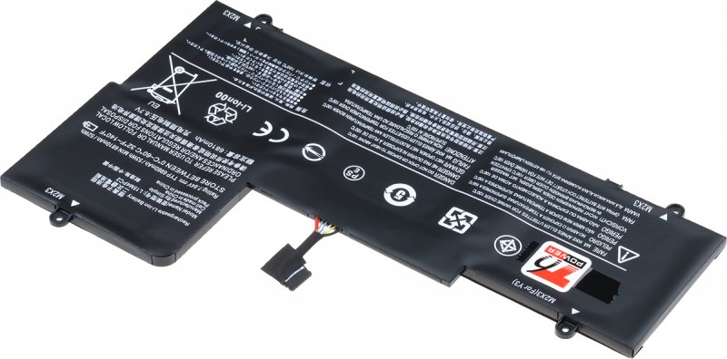 Baterie T6 Power Lenovo IdeaPad Yoga 710-14ISK, 710-15ISK serie, 6960mAh, 53Wh, 4cell, Li-pol - obrázek č. 1