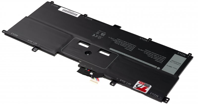 Baterie T6 Power pro Dell XPS 13 9365, 6050mAh, 46Wh, 4cell, Li-pol - obrázek č. 1
