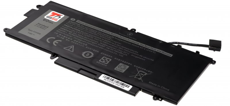 Baterie T6 Power pro Dell Latitude 5289, 7389, 7390 2in1, 7895mAh, 60Wh, 4cell, Li-pol - obrázek produktu