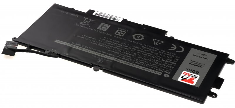 Baterie T6 Power pro Dell Latitude 5289, 7389, 7390 2in1, 7895mAh, 60Wh, 4cell, Li-pol - obrázek č. 1