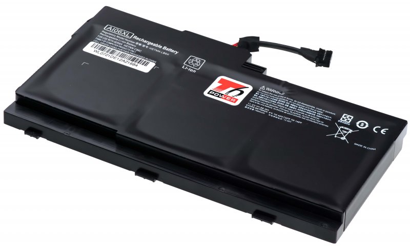Baterie T6 Power pro HP ZBook 17 G3, 8300mAh, 95Wh, 6cell, Li-ion - obrázek produktu