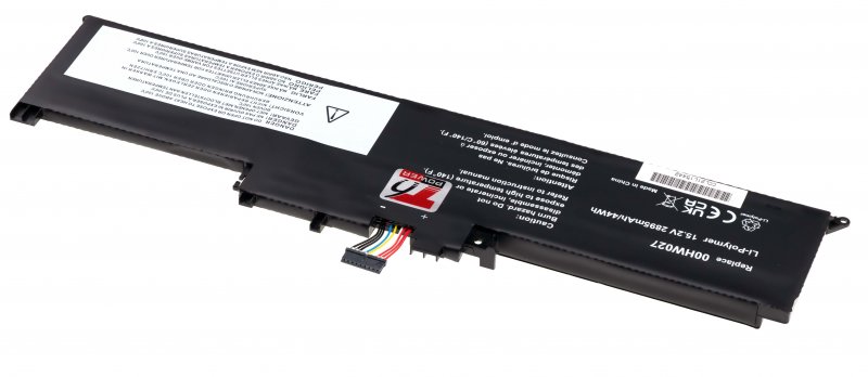 Baterie T6 Power Lenovo ThinkPad Yoga 260, 370 serie, 2895mAh, 44Wh, 4cell, Li-Pol - obrázek č. 1