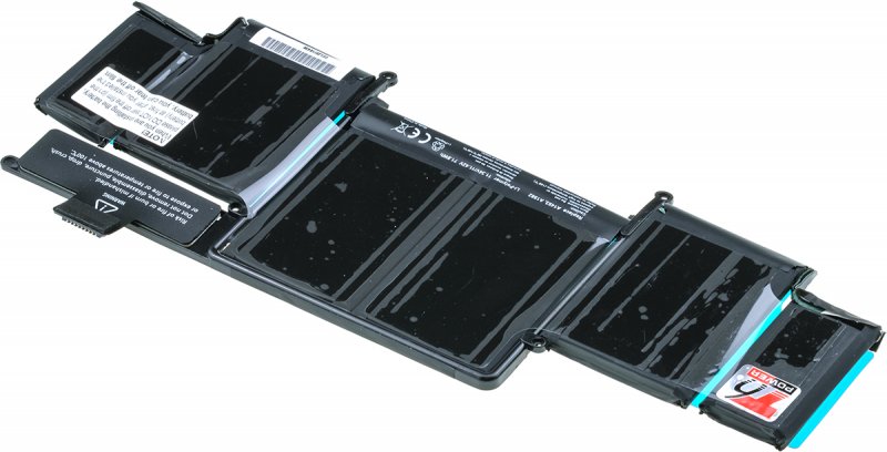 Baterie T6 Power Apple MacBook Pro 13" Retina (2013, 2014, 2015), 6330mAh, 71,8Wh, 6cell, Li-pol - obrázek č. 1