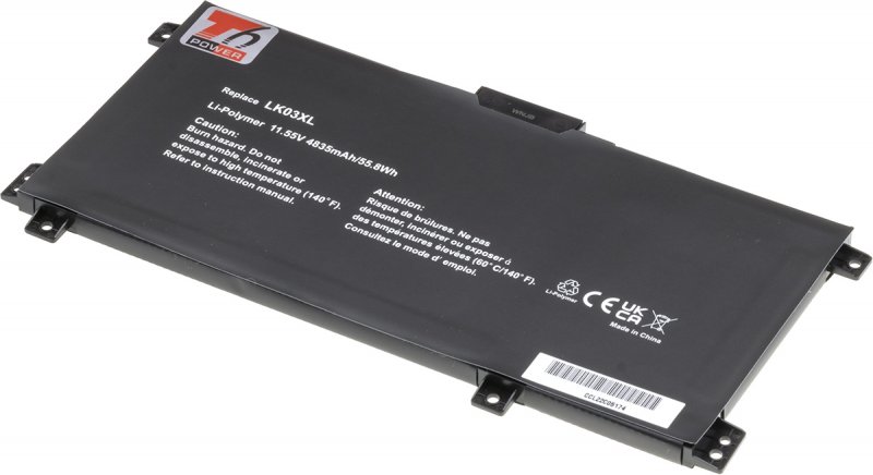 Baterie T6 Power HP Envy 15-bp000, 15-cn000, 17-ae000 x360 serie, 4835mAh, 55Wh, 3cell, Li-pol - obrázek produktu