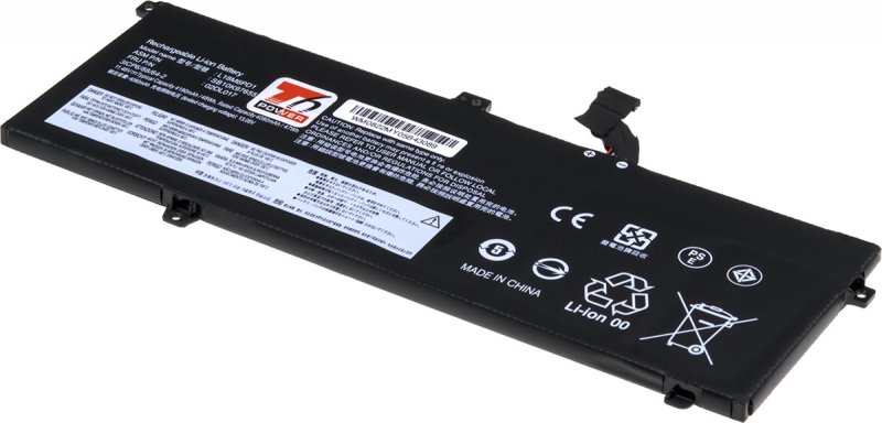 Baterie T6 Power Lenovo ThinkPad X390, X395, X13, 4190mAh, 48Wh, 3cell, Li-Pol - obrázek produktu