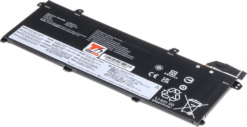 Baterie T6 Power Lenovo ThinkPad T490, T495, T14 Gen 1, P14s, P43s, 4415mAh, 51Wh, 3cell, Li-pol - obrázek produktu