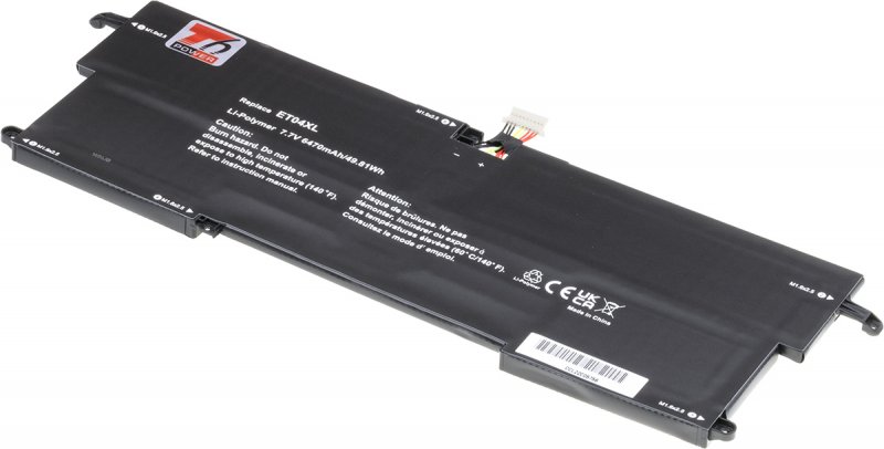 Baterie T6 Power HP EliteBook x360 1020 G2, 6470mAh, 49,8Wh, 4cell, Li-pol - obrázek produktu