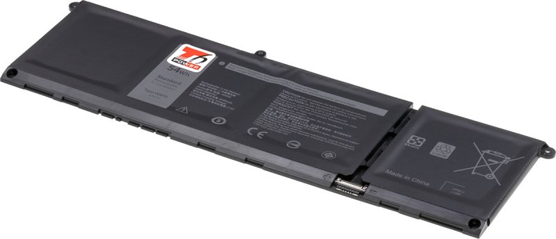 Baterie T6 Power pro Dell Latitude 3320, 3420, 3520, Vostro 3515, 5515, 3600mAh, 54Wh, 4cell, Li-pol - obrázek produktu