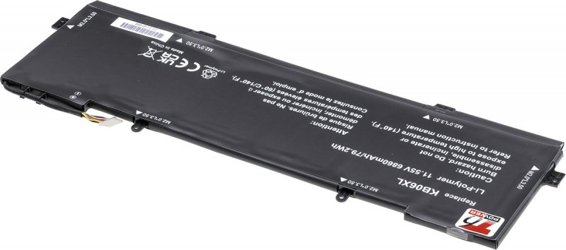 Baterie T6 Power HP Spectre 15-bl000 x360 serie, 6860mAh, 79Wh, 6cell, Li-pol - obrázek č. 1