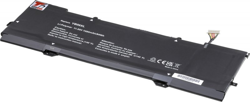 Baterie T6 Power HP Spectre 15-ch000 x360 serie, 7280mAh, 84Wh, 6cell, Li-pol - obrázek produktu