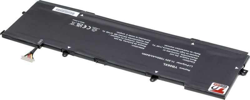 Baterie T6 Power HP Spectre 15-ch000 x360 serie, 7280mAh, 84Wh, 6cell, Li-pol - obrázek č. 1