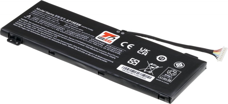 Baterie T6 Power Acer Nitro AN515-55, Aspire A715-74G, PH315-52, 3730mAh, 57,4Wh, 4cell, Li-pol - obrázek produktu