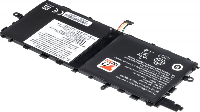 Baterie T6 Power Lenovo ThinkPad X1 Tablet Gen 1, Gen 2, 4750mAh, 36Wh, 2cell, Li-Pol - obrázek č. 1