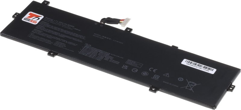 Baterie T6 Power Asus ZenBook UX430U, UX3430U, 4355mAh, 50Wh, Li-pol, 3cell - obrázek produktu