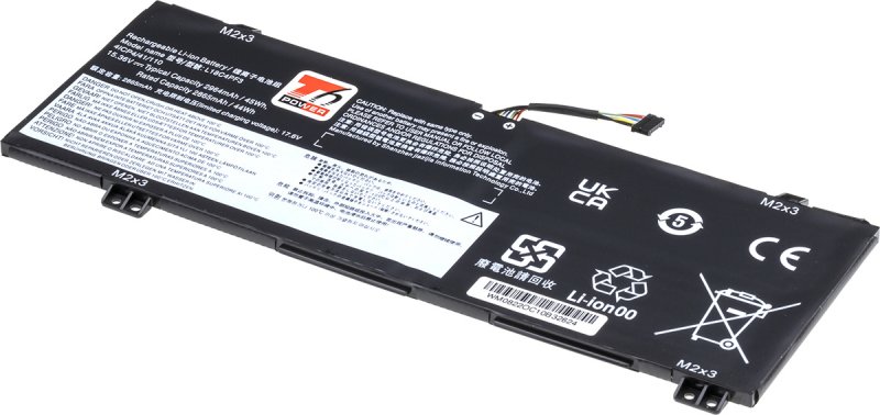 Baterie T6 Power Lenovo IdeaPad C340-14IWL, S540-14IML, Flex 14API, 2964mAh, 45Wh, 4cell, Li-pol - obrázek produktu