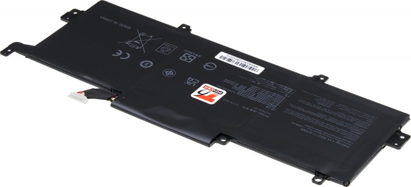 Baterie T6 Power Asus ZenBook UX330UA, 4940mAh, 57Wh, 3cell, Li-pol - obrázek č. 1