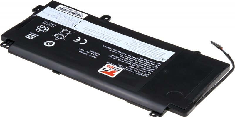 Baterie T6 Power Lenovo ThinkPad Yoga 15 serie, S5 Yoga 15, 4000mAh, 61Wh, 4cell, Li-Pol - obrázek č. 1