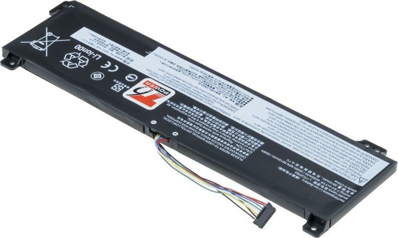 Baterie T6 Power pro Lenovo V130-15IKB, V330-15ISK, V330-15IKB, int., 4030mAh, 30Wh, 2cell, Li-poly - obrázek č. 1