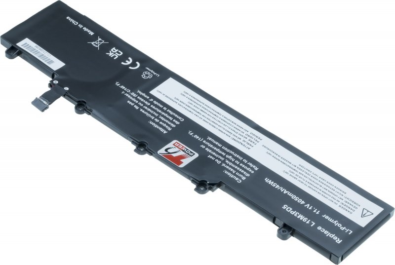 Baterie T6 Power Lenovo ThinkPad E14, E15 Gen 2, Gen 3, Gen 4, 4050mAh, 45Wh, 3cell, Li-Pol - obrázek č. 1